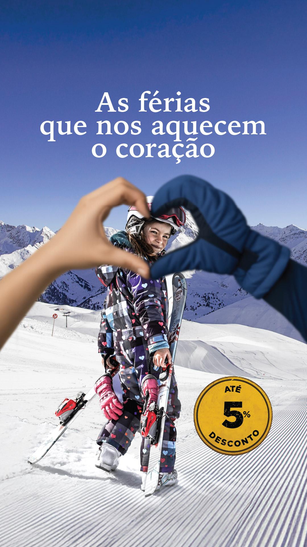 Abertura e encerramento das estâncias de ski